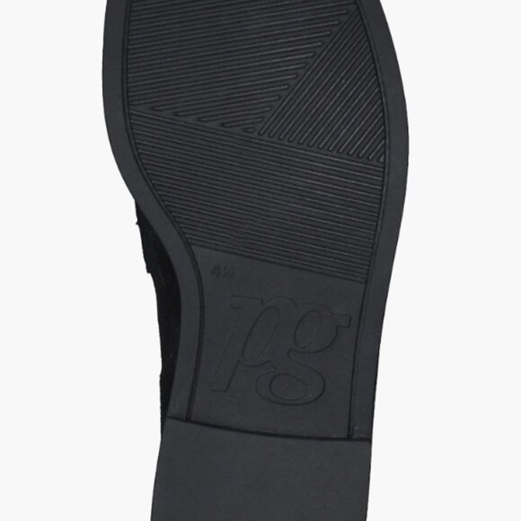 New Paul Green Sadie Loafer Flat Dress Shoes Black Suede Women's Size 7 $429 - Picture 4 of 6